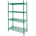 Adjustable wire stacking shelf wire stacking rack